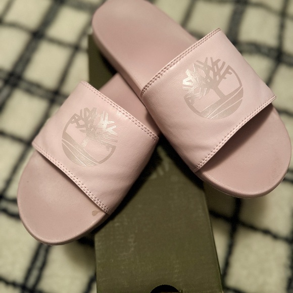 Timberland Women's Slippers - Light Pink - Picture 1 of 6